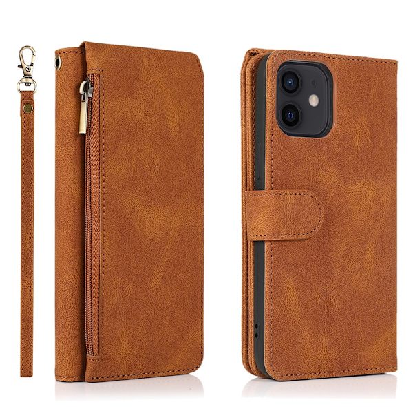 Plånboksfodral 8-Kort  - iPhone 12 Svart
