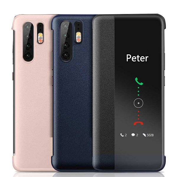 Huawei P30 Pro - Exklusivt Smart View Fodral (NKOBEE) Svart