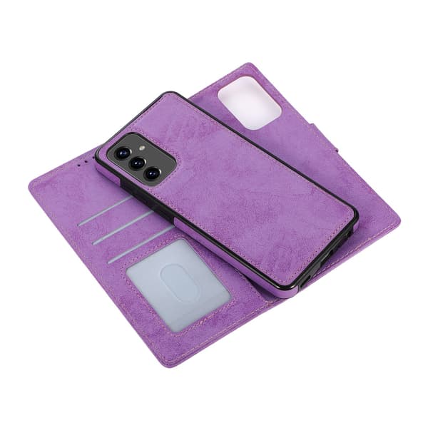Glat LEMAN Wallet etui - Samsung Galaxy A33 5G Lila