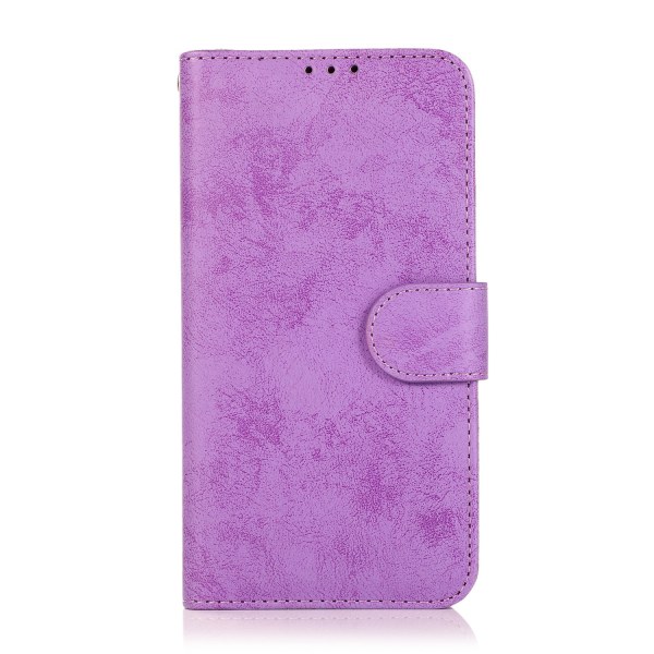 iPhone 15 - Magnetisk Etui Med Kortlomme Purple