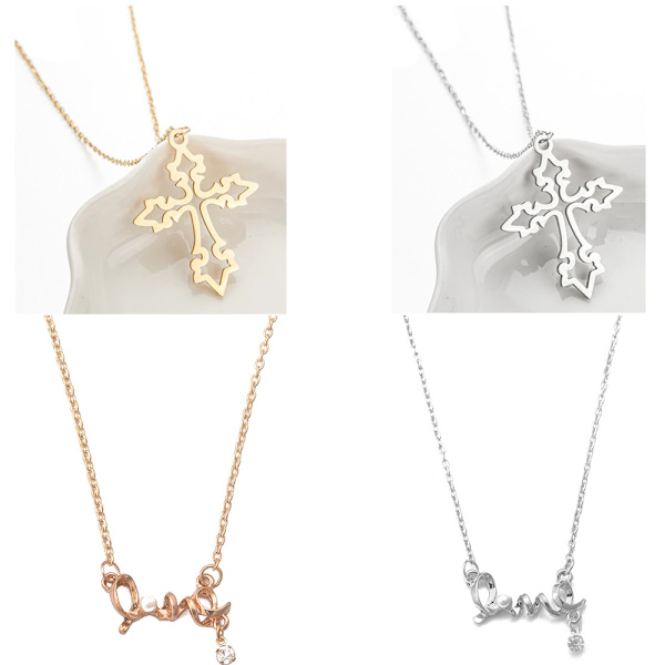 Exklusivt Halsband Hög Kvalitet Guld LÖV