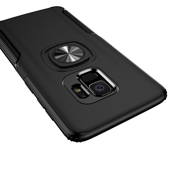 Samsung Galaxy S8 - Effektfullt Elegant Skal med Ringhållare Guld
