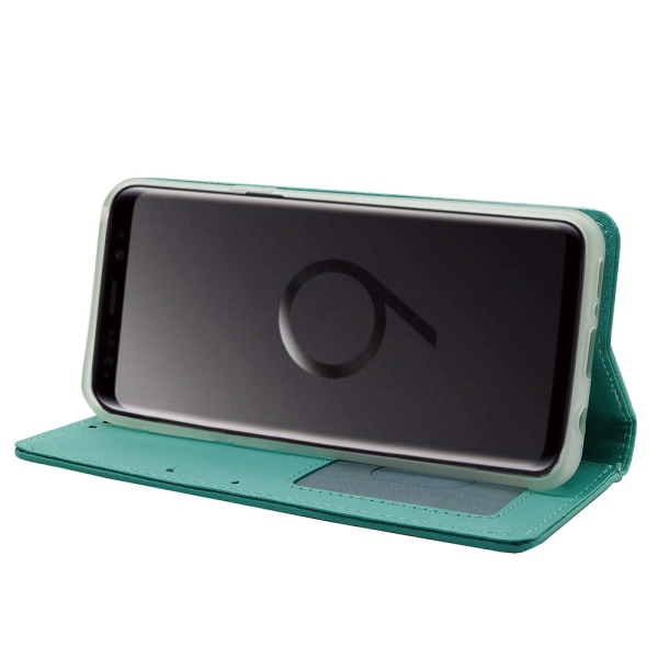 Smart Stilsäkert Plånboksfodral (DOVE) - Samsung Galaxy S9 Grön