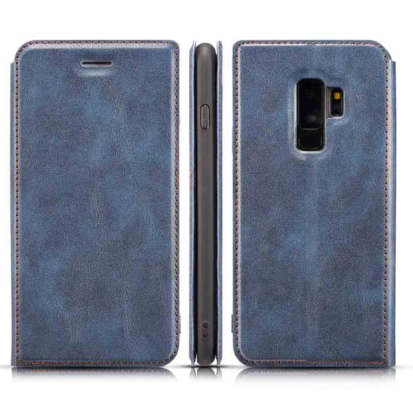 Samsung Galaxy S9 - Stilrent Plånboksfodral (Retro) Röd