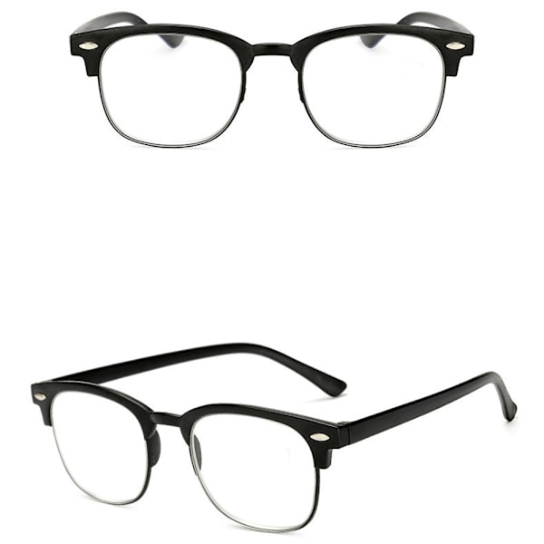 Læsebriller i klassisk design (styrke +1.0-+4.0) Brun +1,0