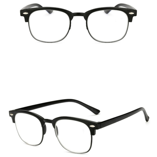 Lesebriller i klassisk design (styrke +1.0-+4.0) Brun +2,5
