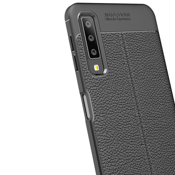 Samsung Galaxy A7 2018 - Stilrent Skal från Auto Focus Grå