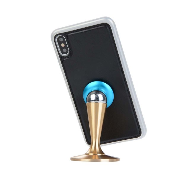 Floveme Exclusive Protective Wallet Case - iPhone XR Blå
