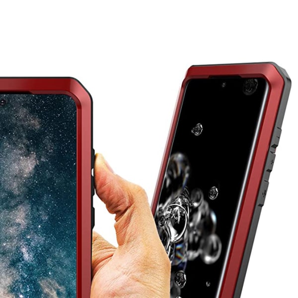 Alumiininen suojakuori - Samsung Galaxy S20 Ultra Röd