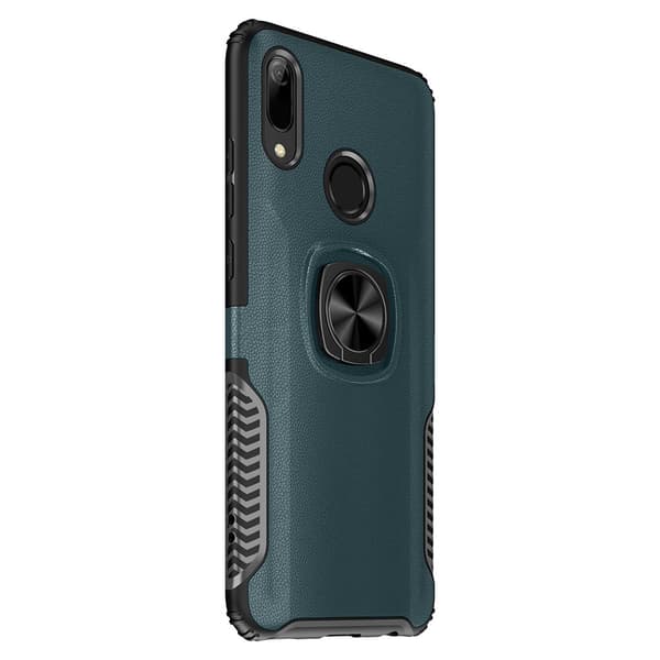Huawei Y6 2019 - Exklusivt GRAPHIC Skal med Ringhållare Roséguld