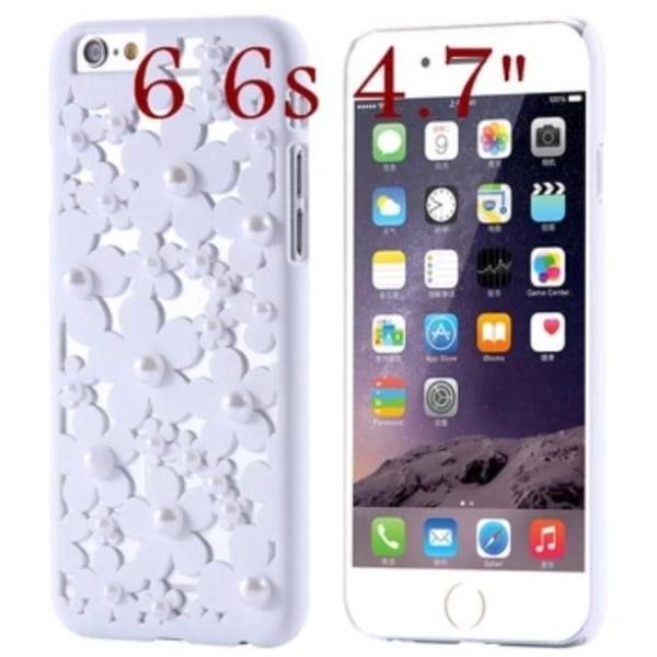 IPHONE 6 6s FLOVEME LUXURY Flower Pearl veske Lila