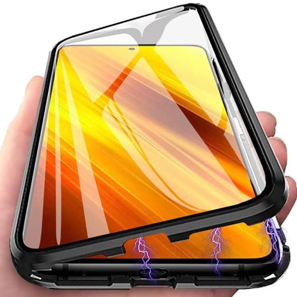 Samsung Galaxy S23 Ultra - Slankt Magnetisk Dobbeltskall Guld