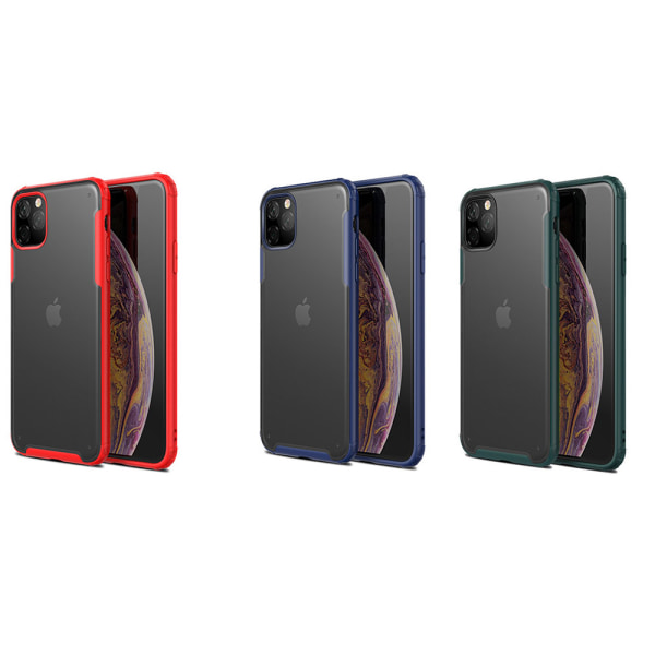 iPhone 11 Pro Max - Robust Slittåligt WLONS Skal Röd