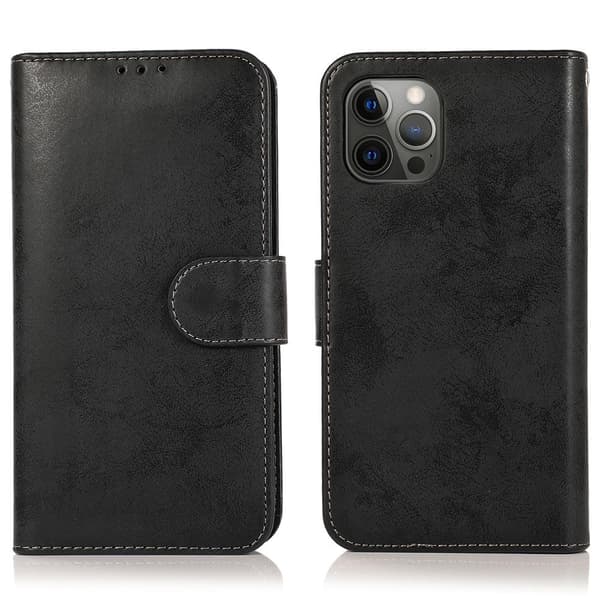 Genomt�nkt Pl�nboksfodral LEMAN - iPhone 13 Pro Max Ljusblå