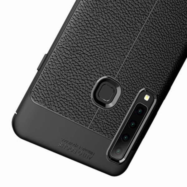 Kraftfullt Skyddsskal - Samsung Galaxy A9 2018 Röd Röd