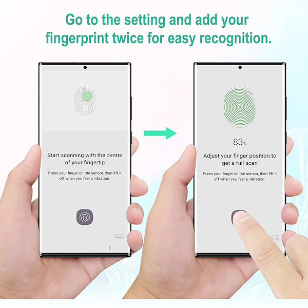 Samsung Galaxy S25 Ultra - Skärmskydd med Ultra-känsla Transparent