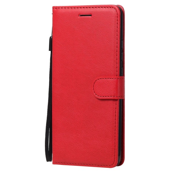 Stilfuldt pung etui (FLOVEME) - Xiaomi Redmi 9AT Röd