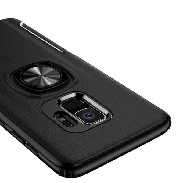 Skal med Ringhållare - Samsung Galaxy S8 Röd Röd