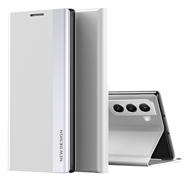 Samsung Galaxy S24 Plus Fodral - Kickstand & Lyxig Finish Mörkblå