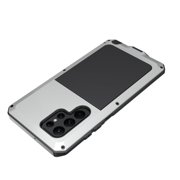 Kraftig 360-graders beskyttelse i aluminium - Samsung Galaxy S23 Ultra Silver