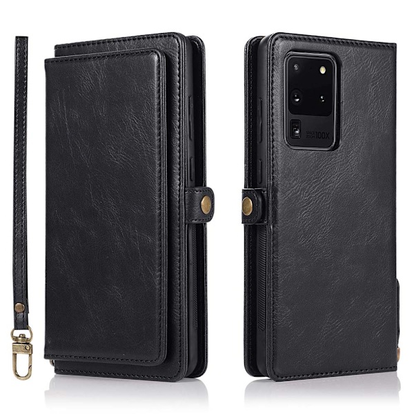Tyylikäs lompakkokotelo - Samsung Galaxy S20 Ultra Mörkblå