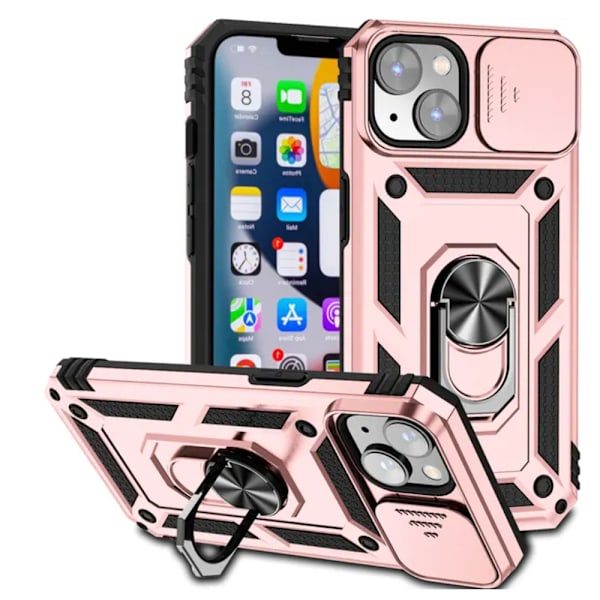 iPhone 13 Mini - Elegant Extra Skyddande ARMOR Skal Silver