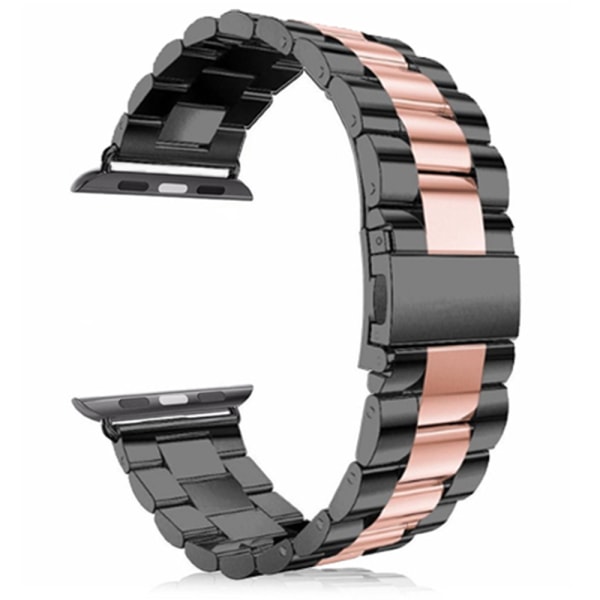 Länkar från ROYBEN till Apple Watch 42mm (3/2/1) Svart/Rosa