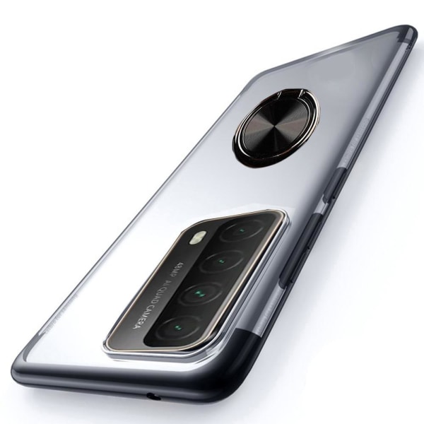 Smidigt Skal med Ringhållare - Huawei P Smart 2021 Blå