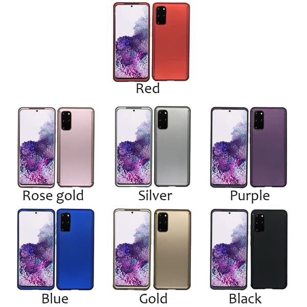 Samsung Galaxy S20 Plus - Skyddande Floveme Dubbelskal Röd