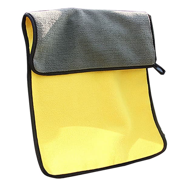 Microfiber Handduk Perfekt för bil m.m. Superabsorberande fibrer Gul 30*30 CM