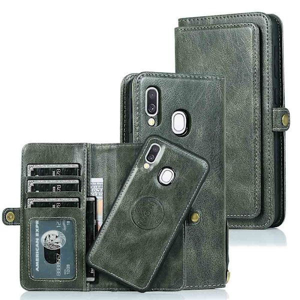 Tankevækkende Wallet cover - Samsung Galaxy A40 Röd