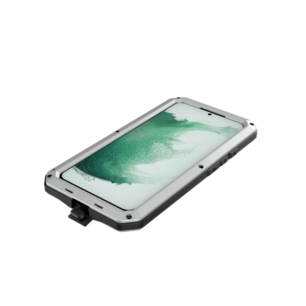 Robust 360-Aluminiumskall - Samsung Galaxy S22 Plus Röd