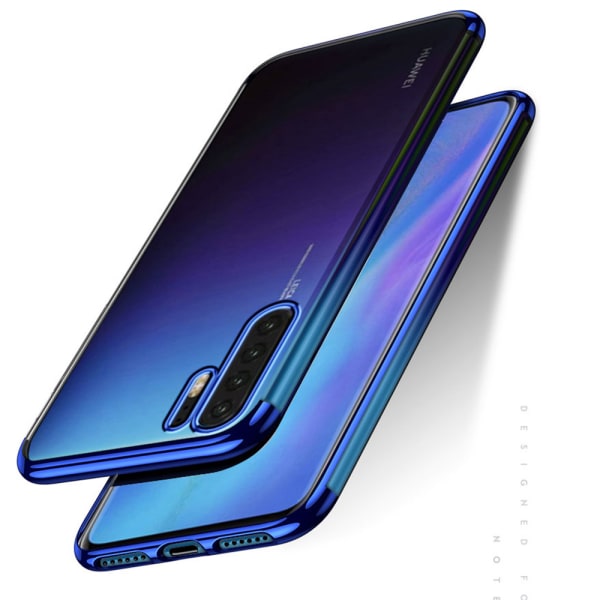 Huawei P30 Pro - Effektfullt Stötdämpande Silikonskal Silver