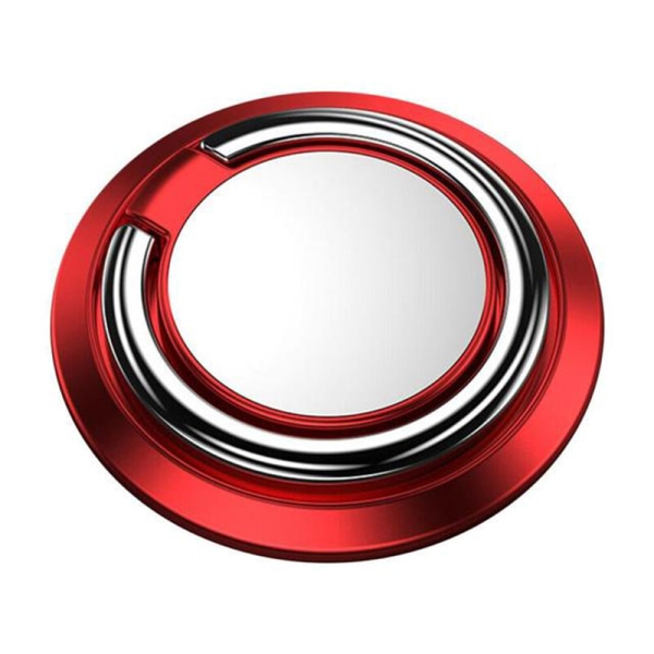Elegant Smooth Ring Holder Mobilholder Röd