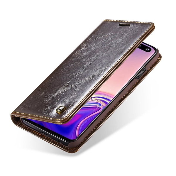 Tyylikäs lompakkokotelo (CASEME) - Samsung Galaxy S10e Röd