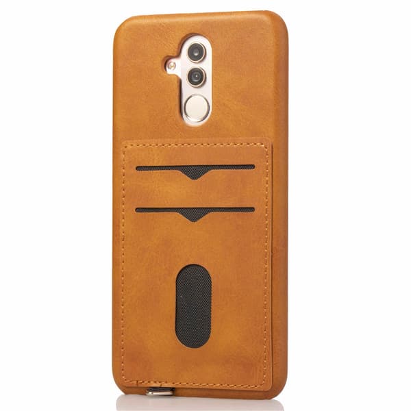 Huawei Mate 20 Lite - Vintage Skal med Kortfack Grå