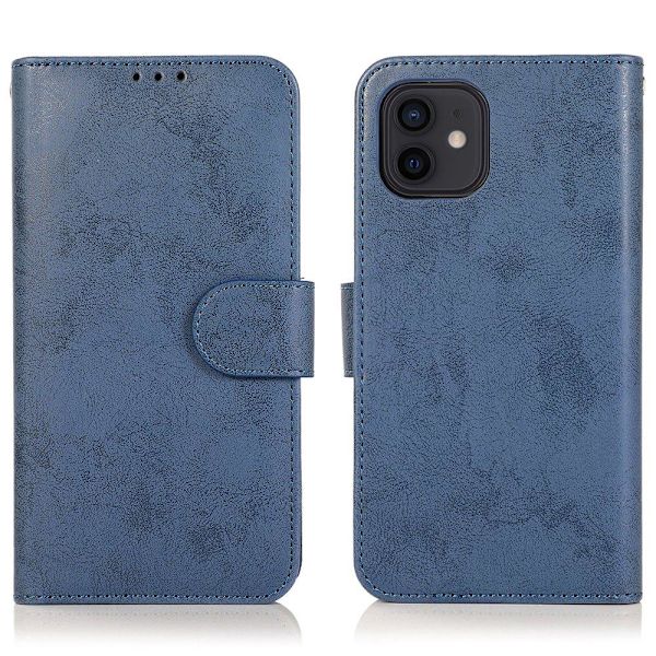 Smooth Dual Function Wallet Cover - iPhone 12 Mini Ljusblå