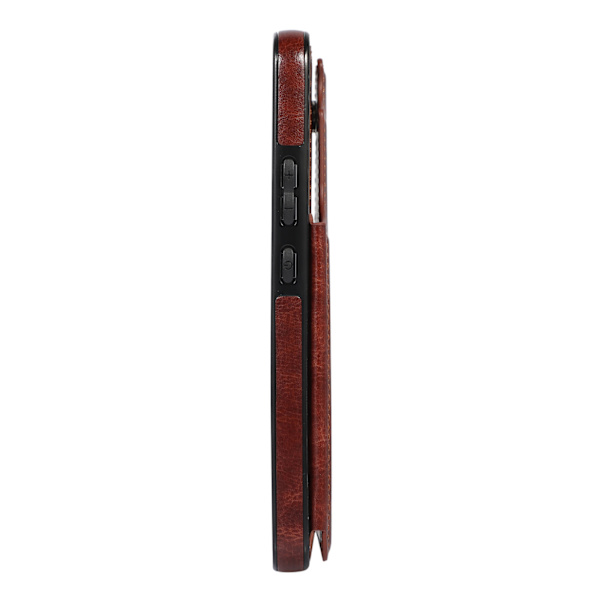 Smart Cover med Kortlomme - Samsung Galaxy S22 Brun