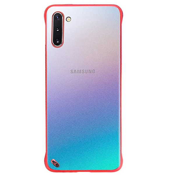 Samsung Galaxy Note10 - Iskuja vaimentava erittäin ohut kansi Röd