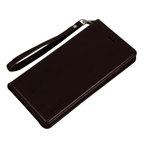 T-Casual - Glatt deksel med lommebok til Samsung Galaxy A6 Plus Marinblå