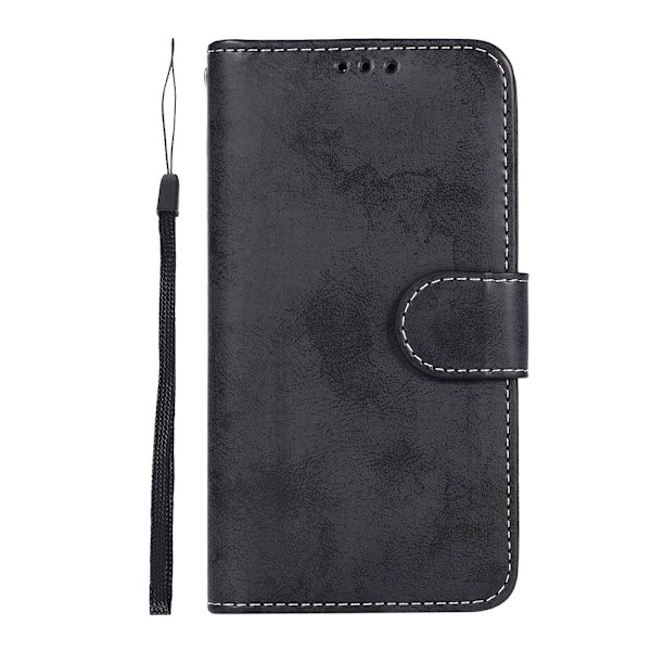 Samsung Galaxy S10e - Praktiskt Plånboksfodral (LEMAN) Svart