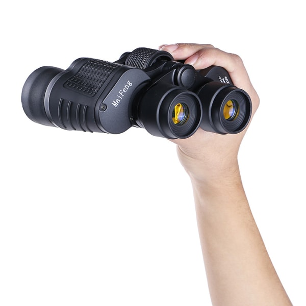 Professionell Hållbar HD 80X80 Kikare Svart
