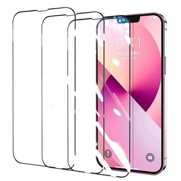 3-PACK Skärmskydd 2.5D HD 0,3mm iPhone 13 Transparent