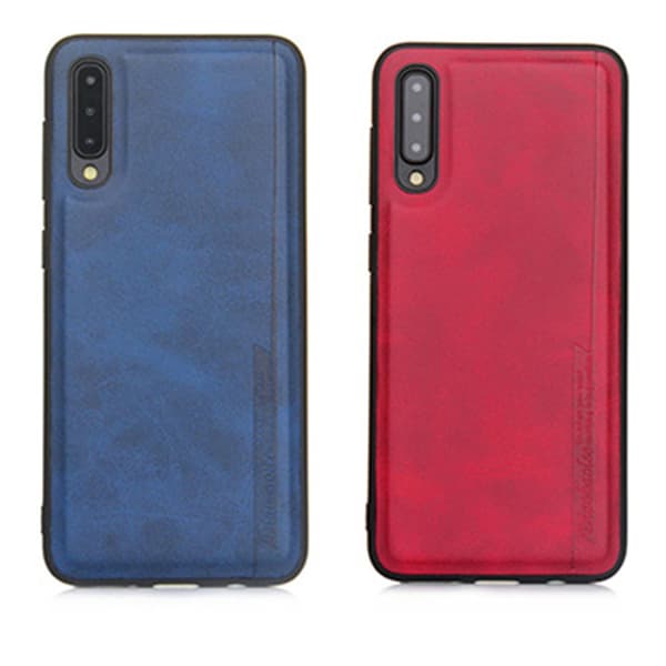 Stilrent Diaobaolee Pu-Läder Skal - Samsung Galaxy A50 Blå Blå