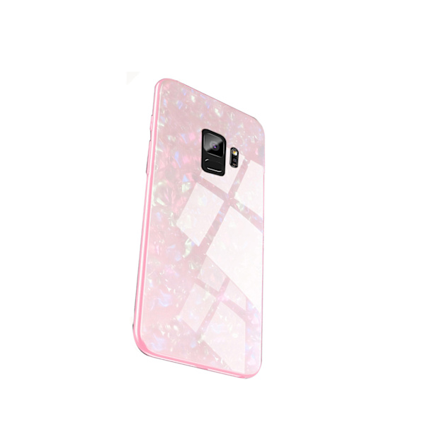 Elegant Skyddande Marmor Skal - Samsung Galaxy S9 Svart