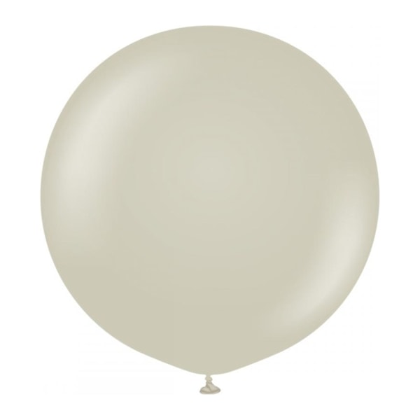 Latexballong Sten 60cm 2-pack Grå