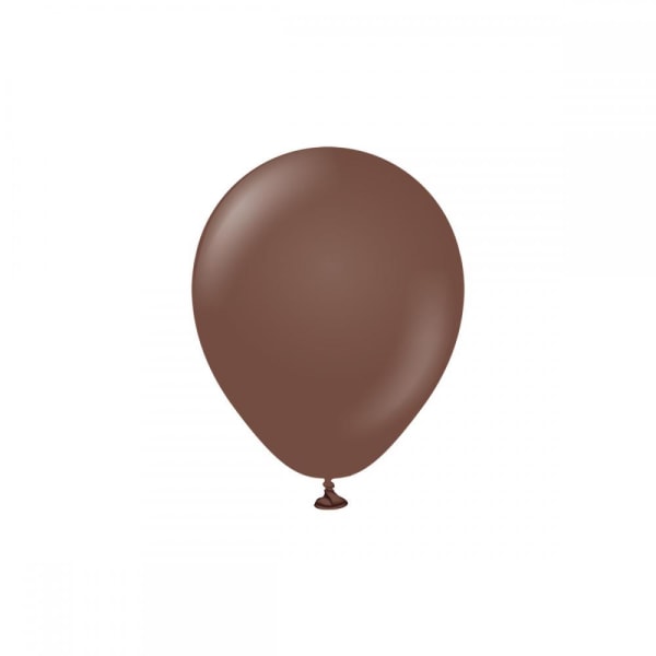 Latexballong Choklad Brun 13cm 25-pack Brun