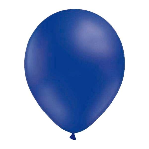 Latexballong Mörkblå 28cm 10-pack Blå