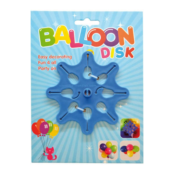 Ballonghållare/ Ballongdisk blå Blå