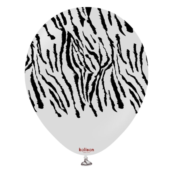 Latexballong Safari Tiger Smoke 30cm 25-pack Smoke